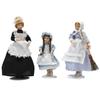iland Victorian Dollhouse People for 1 12 Scale Accessories 6 inch Miniature Dolls for Dollhouse Little People Figures Doll House Set Cute Realistic view 1