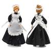 iland Victorian Dollhouse People for 1 12 Scale Accessories 6 inch Miniature Dolls for Dollhouse Little People Figures Doll House Set Cute Realistic view 2