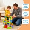 Electric Train Set for Kids, 3D Magic Rail Cube, STEM Train Toy Set, Traffic Signs, 3D Racing Track Set with Electric Train for Boys and Girls Aged 3 4 5 6 7 8 9 10 Years Old Birthday view 3
