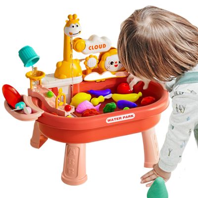 Genrico Children's Water Table - Elegant Sturdy Versatile Outdoor for , Summer Toys with , Garden Nursery Park Indoor Patio | Multipurpose Outdoor Indoor Utility