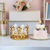 Alasum Inflatable PVC Golden Crowns, Realistic Blow Up Party Props, King & Queen Costume Headband for Birthdays, Carnivals, and Celebration Events (2Pcs view 4