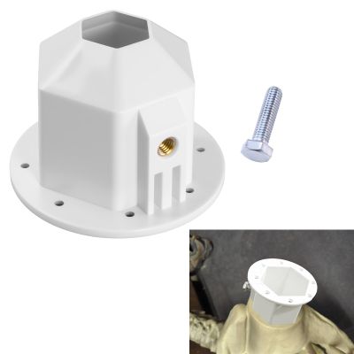 1 Pc Upgraded Skeleton Replacement Parts Fits for 12 Foot Home Depot & Home Accents Giant Skeletons, Full Shoulder Insert Skeletons Parts Elbow or Neck Adapter, Skeleton Shoulder Insert, w/Hex Nails