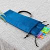 Mahjong Rack Bag, 2-Piece Protective Drawstring Sleeve, Carrying Pouch for Mahjong Pusher, Ideal for Travel, Game Nights, Parties, Home, Club, Tournaments, or Family Gatherings view 3