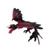 Microraptor 3D-Printed Articulated Model  Poseable Fossil Dinosaur Figurine with Flexible Joints | Realistic Bird-Dinosaur Hybrid Collectible & Desk Decor (Charme gradient, Large monochrome) view 1