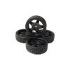 4PCS 1/18 Drift Car Tires, Replacement Tires for LDRC Drift Car LD1804 Drifting Car (Racing Tires-YX02) view 1