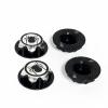4PCS 17mm Hex Wheel Nut Dustproof Anti-Skid Mount Cap CNC Aluminum Compatible with 1/8 Buggy Off-Road Monster Truck Traxxas X-Maxx Summit E-Revo HPI HSP Losi Kyosho Tamiya (Light Blue) view 3