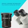 2Pcs Microscope Eyepiece 10X, Wide Angle Biological Eyepiece with 22mm Eye Point, Aluminum Alloy Eye Point Wide Field Eyepiece, 30mm Mounting Size for Most Microscopes, Enhanced view 4