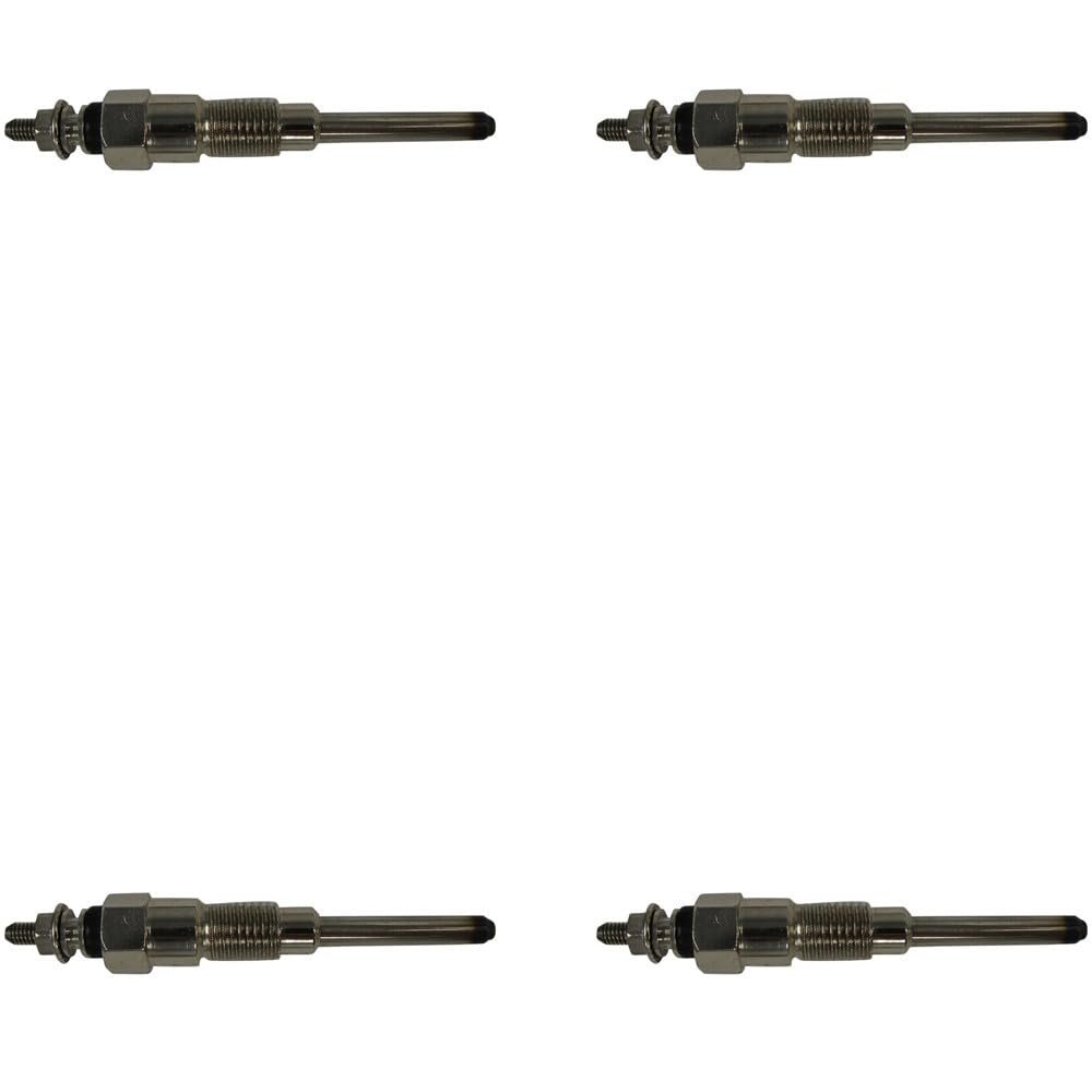Replacement for fits 4 GLOW PLUGS Fits Kubota 420S GV1125Q60KTC GV3250Q60SW KJ-S130D KJ-S130DX