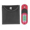 3 Layer Push Card Slider Toy, ADHD Magnetic Slider Toy, Soccer Field Pattern Aluminum Alloy Stress Relief Fidget Toy with Haptic Feedback, Compact Pocket - Sized for Office Home Tr (Red) view 1