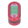 3 Layer Push Card Slider Toy, ADHD Magnetic Slider Toy, Soccer Field Pattern Aluminum Alloy Stress Relief Fidget Toy with Haptic Feedback, Compact Pocket - Sized for Office Home Tr (Red) view 2