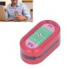 3 Layer Push Card Slider Toy, ADHD Magnetic Slider Toy, Soccer Field Pattern Aluminum Alloy Stress Relief Fidget Toy with Haptic Feedback, Compact Pocket - Sized for Office Home Tr (Red) view 4
