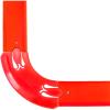 ARSUNOVO Racetrack Connectors Compatible with Hot Wheels,90 Degree Banked Turn,4 Packs(Red) view 3