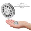 BONKZEBU Stress Relief Slider , Magnetic Push Slider Toy with hub Pattern for Anxiety Relief, Stress Reduction, ADHD, OCD, Autism, Suitable for Home, Office, Travel (Silver) view 3
