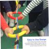 15Pcs Walking Rope for Preschool, Anti-Lost Kids Leash with Plastic Ring for Kindergarten, Daycare, Outdoor Activities, Preschool Rope for Walking in Line view 4