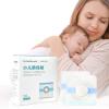 Baby Belly Navel Patches - Soft, Breathable & Waterproof Baby Belly Button Hernia Patch with Cotton Pads, Infant Umbilical Shaper for Newborn, 10 Pcs (8x8cm) view 1