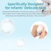 Baby Belly Navel Patches - Soft, Breathable & Waterproof Baby Belly Button Hernia Patch with Cotton Pads, Infant Umbilical Shaper for Newborn, 10 Pcs (8x8cm) view 4