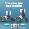 Biplut RC Car with Camera, RC Stunt Car with 720P Real Time Video Camera, 360 Spins & LED Lights, Off-Road Truck, Adjustable Camera, Gift for Kids & Adults (White) view 3
