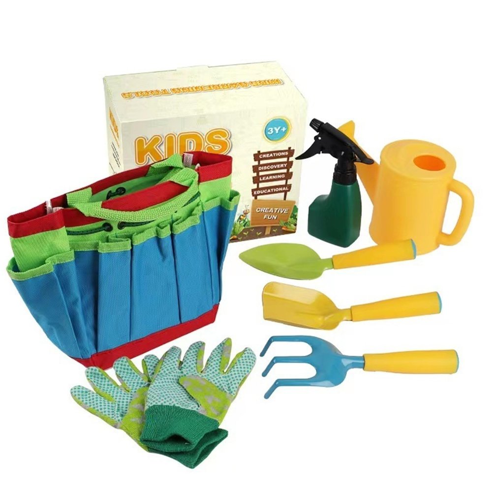 Children's Gardening Tools Set Small Garden Shovel for Planting,Digging,Sand Play for Potted Plants and Outdoor Fun(Set3(smallbox589G))