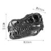 WLNTDOLA Resin Velociraptor Skull Model Dinosaur Skeleton Figure Decor view 3