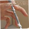 2Pcs/Set Silicone Straw Brush Cleaner with Long Flexible Handle for Bottle, Reusable Tube Cleaner for Baby Water Cups & Narrow Straws (Gray, 6+9 Combo Pack), Straw Brush view 3