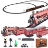 RTRHOBBY Alloy Electric Train Set Model with Carriage and Long Track (Electric Version) view 1