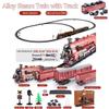 RTRHOBBY Alloy Electric Train Set Model with Carriage and Long Track (Electric Version) view 2
