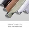WZZHHJ L-Shape Aluminum Corner Guard  Impact-Resistant & Corrosion-Resistant Finish | Easy Cut-to-Size with Back-Groove for Strong Adhesion (Champagne,15 * 15mm/0.9m) view 4