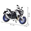 Collection 1:18 for Suzuki GSX-S750 ABS Alloy Diecast Motorcycle Model Toy Collection Gift view 2
