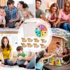 Genrico Matching Dinosaur Toys,Interactive Sensory Rotating Table,Matching Wooden Board Game - for Boys and Girls, Home, School, Travel, Parent-Child Interaction view 4