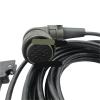 KGETHBZO Encoder Cable for M64 servo Motor.CNV2-3M520,for Signal Feedback OSE104(15M) view 2