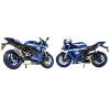 Collection 112 for Y-AMAHA YZF-R1M Toy Motorcycle Diecast Metal Model Racing for Super for Sport Collection Gift(Blue) view 3