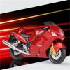 Collection 1/18 Alloy Diecast Motorcycle Model Toys Wheel Steering for Suzuki for Hayabusa GSX-1300R(Red) view 2