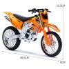 Collection 1:10 for KX450 Alloy Sports Motorcycle Model Diecast Metal Street Crosscountry Racing Simulation Toy Gift(Orange) view 2
