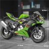 Collection Motorcycle Toy Diecast Model for Super for Sport Collection Gift 1/12 for for Ninja ZX-6R 2023(Blue) view 3