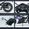Collection 1:12 for Suzuki GSX-250R Metal Model Alloy Diecast Motorcycle Simulation Toy with Light Sound Collection Gift(Blue) view 4