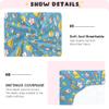 Planet Blue Baby Mini Crib Sheets 52'' x 28'' Standard Size Toddler Girls Crib Bedding Sets for Baby Bedding view 4