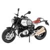 Collection Motorcycle Model Diecast Metal Street Racing Sound and Light Toy Gift 1:12 for BMW Latte R Nine T Alloy Retro for Sports(Silver) view 1