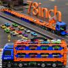Large Truck Toys for Toddlers 1-3 2-4 3-5 4-7 Years Old Boys Kids, Transport Truck with 24 Pcs Die-Cast Cars, Toy Gifts for 3 4 5 6 Year Old Boys, Toddler Gift Toys for Ages 3-5 4-7 view 3