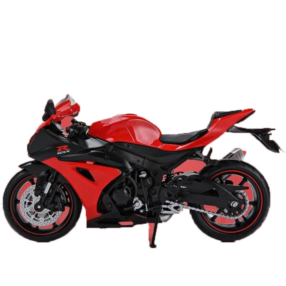 Collection 1/12 for Suzuki GSX-R1000R GSXR1000 L7 Birthday Gift Toy Motorcycle Diecast Metal Model Racing Collection(Red)
