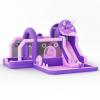 Bounce House Inflatable Bouncer with Slide & Water Features, Durable Oxford Dinosaur Jumping Castle with Air Blower, Large Backyard Bouncy House for Kids, Quick Setup with Accessories Included view 1