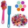 Coopay Magnetic Bingo Wand Chip Set - 2 Pack Magnetic Wands, 200 Colorful Metal Chips for Kids Classroom Science Learning Counting Family Game Night Educational view 1