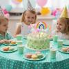 17Pcs Colorful Rainbow Balloon Cake Topper Set Featuring Soft Pottery Rainbows Mini Balloon Balls Cupcake Toppers for Birthday Wedding Parties view 3