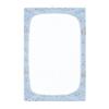 Geometries Boho Blue Baby Crib Mattress Sheets 27 x 39In Breathable Kids Girls Crib Bedding Sets for Baby Bedding view 2