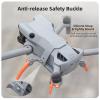 OURHZTB Landing Gear for DJI Mini 5 Pro Drone, Foldable Landing Legs Extension Feet Height Extended Protection, 30mm Height Increase Stand Tripod for DJI Mini 5 Pro Drone Accessories (Twin-Color) view 4