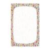 Florals Hyacinths Begonia White Baby Mini Crib Sheets 52'' x 28'' Soft Microfibre Kids Boys Playard Sheets for Baby Bedding view 2