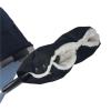 2pair Winter Pram Hand Muff Baby Carriage Pushchair Warm Fur Fleece Cover Wind Waterproof Cart Glove Stroller Accessories(Black) view 1