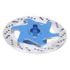 4PCS Universal Aluminum Alloy RC Car Brake Disc, Metal Hex Adapter for 1/10 Remote Control Car, CNC Machined Lightweight Durable Accessory with Anodized Surface, Fit for RC (Dark Blue) view 2
