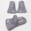 2pair Winter Pram Hand Muff Baby Carriage Pushchair Warm Fur Fleece Cover Wind Waterproof Cart Glove Stroller Accessories(Clear) view 3