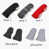 2pair Winter Warm Baby Stroller Gloves Thickened Hand Protection Frostproof Windproof Snowproof Scarf(Black1) view 2