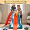 Flexible Race Track for Kids, Flexible Car Track 15Ft Race Track Compatible with Diecast 1/64th Cars, Roll Up Car Ramp Toy with Strong Suction Cups view 4
